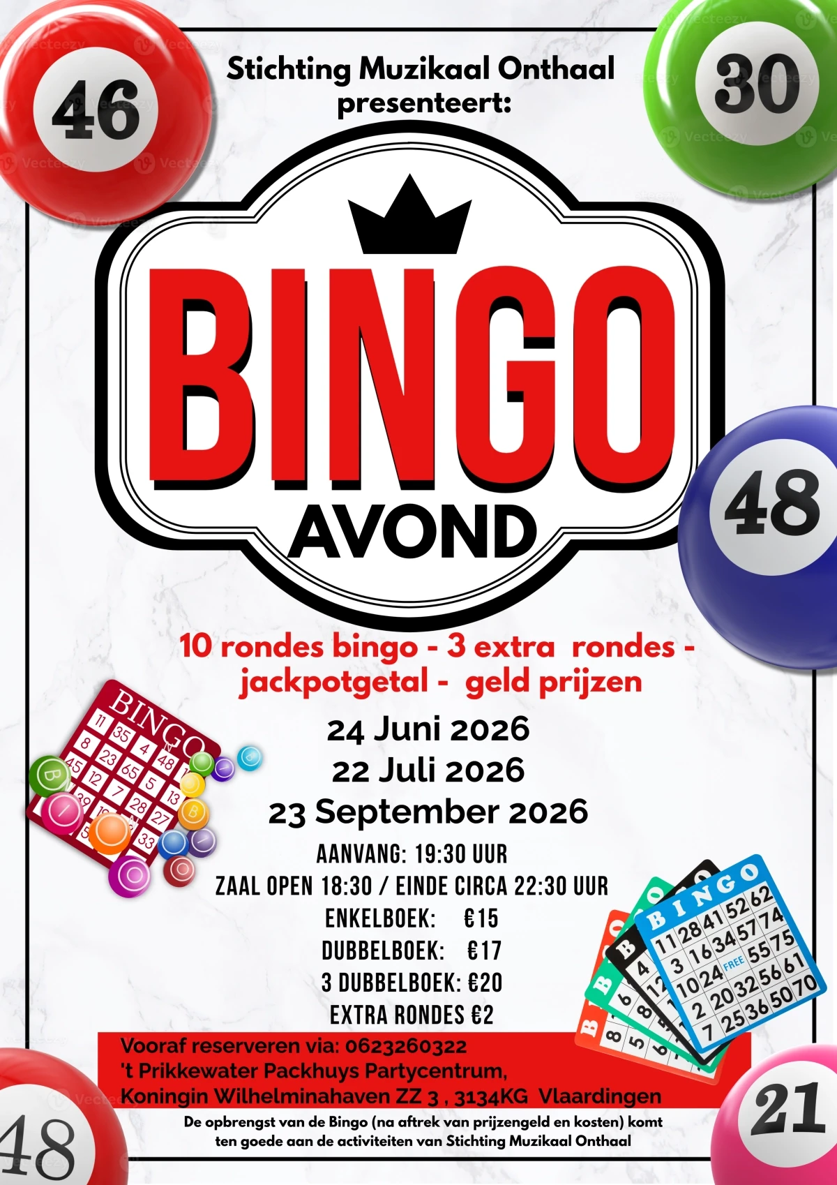 Muzikaal Onthaal Bingo